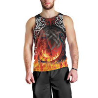 Scotland Up Helly Aa Men Tank Top Drakkar Viking Longship Burning The Return of The Light - Wonder Print Shop