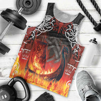 Scotland Up Helly Aa Men Tank Top Drakkar Viking Longship Burning The Return of The Light - Wonder Print Shop