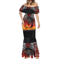 Scotland Up Helly Aa Mermaid Dress Drakkar Viking Longship Burning The Return of The Light - Wonder Print Shop