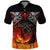 Scotland Up Helly Aa Polo Shirt Drakkar Viking Longship Burning The Return of The Light - Wonder Print Shop