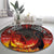 Scotland Up Helly Aa Round Carpet Drakkar Viking Longship Burning The Return of The Light