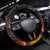 Scotland Up Helly Aa Steering Wheel Cover Drakkar Viking Longship Burning The Return of The Light - Wonder Print Shop