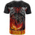 Scotland Up Helly Aa T Shirt Drakkar Viking Longship Burning The Return of The Light - Wonder Print Shop