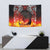 Scotland Up Helly Aa Tapestry Drakkar Viking Longship Burning The Return of The Light - Wonder Print Shop