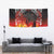 Scotland Up Helly Aa Tapestry Drakkar Viking Longship Burning The Return of The Light - Wonder Print Shop