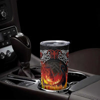 Scotland Up Helly Aa Tumbler Cup Drakkar Viking Longship Burning The Return of The Light - Wonder Print Shop