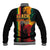 Black History Month Baseball Jacket Black Soul - I'm Black Every Month - Wonder Print Shop