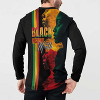 Black History Month Button Sweatshirt Black Soul - I'm Black Every Month - Wonder Print Shop
