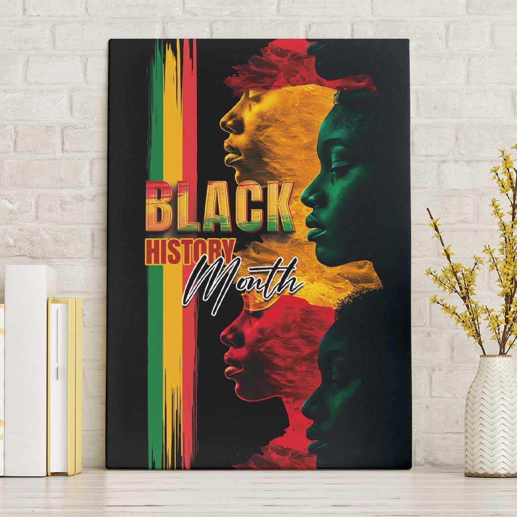 Black History Month Canvas Wall Art Black Soul - I'm Black Every Month - Wonder Print Shop