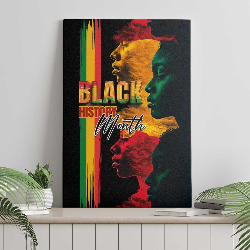 Black History Month Canvas Wall Art Black Soul - I'm Black Every Month - Wonder Print Shop