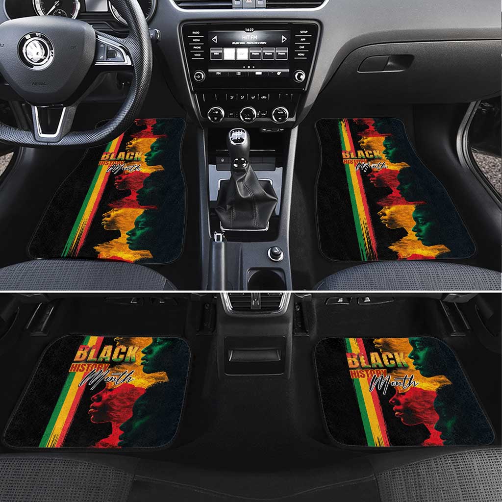 Black History Month Car Mats Black Soul - I'm Black Every Month - Wonder Print Shop
