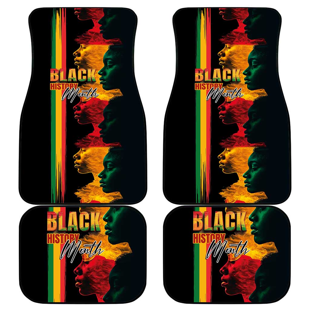 Black History Month Car Mats Black Soul - I'm Black Every Month - Wonder Print Shop