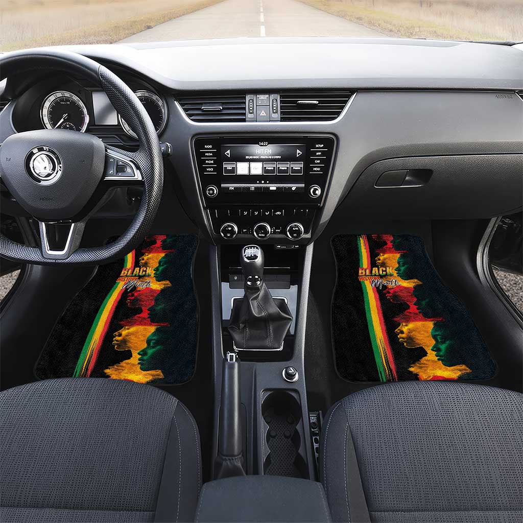 Black History Month Car Mats Black Soul - I'm Black Every Month - Wonder Print Shop