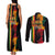 Black History Month Couples Matching Tank Maxi Dress and Long Sleeve Button Shirt Black Soul - I'm Black Every Month - Wonder Print Shop