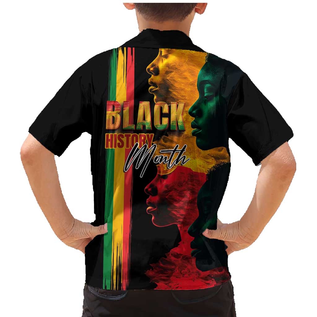 Black History Month Family Matching Mermaid Dress and Hawaiian Shirt Black Soul - I'm Black Every Month - Wonder Print Shop