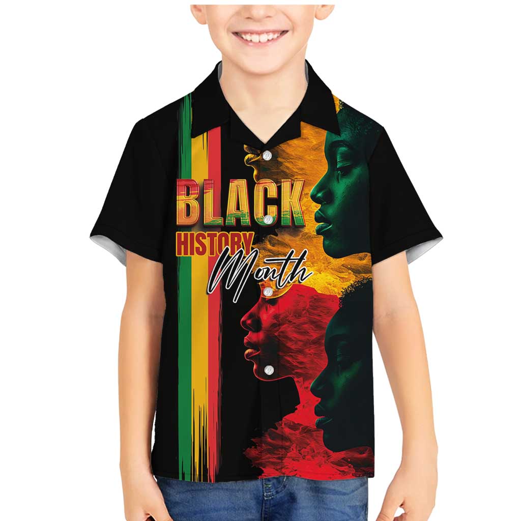 Black History Month Family Matching Mermaid Dress and Hawaiian Shirt Black Soul - I'm Black Every Month - Wonder Print Shop