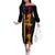 Black History Month Family Matching Off The Shoulder Long Sleeve Dress and Hawaiian Shirt Black Soul - I'm Black Every Month - Wonder Print Shop