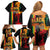Black History Month Family Matching Off Shoulder Short Dress and Hawaiian Shirt Black Soul - I'm Black Every Month - Wonder Print Shop