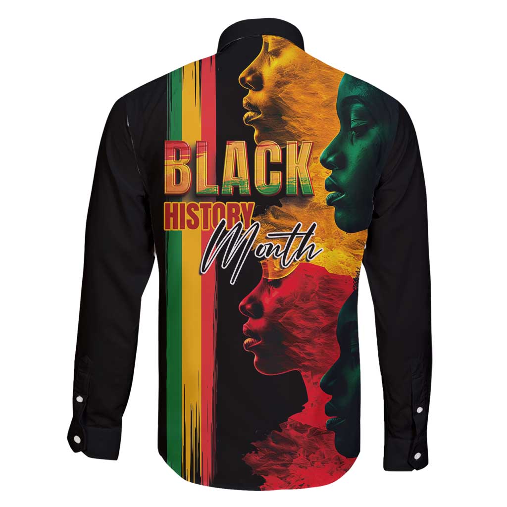 Black History Month Family Matching Off Shoulder Short Dress and Hawaiian Shirt Black Soul - I'm Black Every Month - Wonder Print Shop