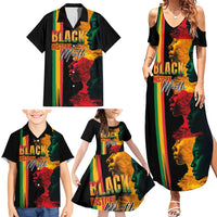 Black History Month Family Matching Summer Maxi Dress and Hawaiian Shirt Black Soul - I'm Black Every Month - Wonder Print Shop