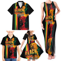 Black History Month Family Matching Tank Maxi Dress and Hawaiian Shirt Black Soul - I'm Black Every Month - Wonder Print Shop