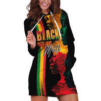 Black History Month Hoodie Dress Black Soul - I'm Black Every Month - Wonder Print Shop