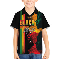 Black History Month Kid Hawaiian Shirt Black Soul - I'm Black Every Month - Wonder Print Shop