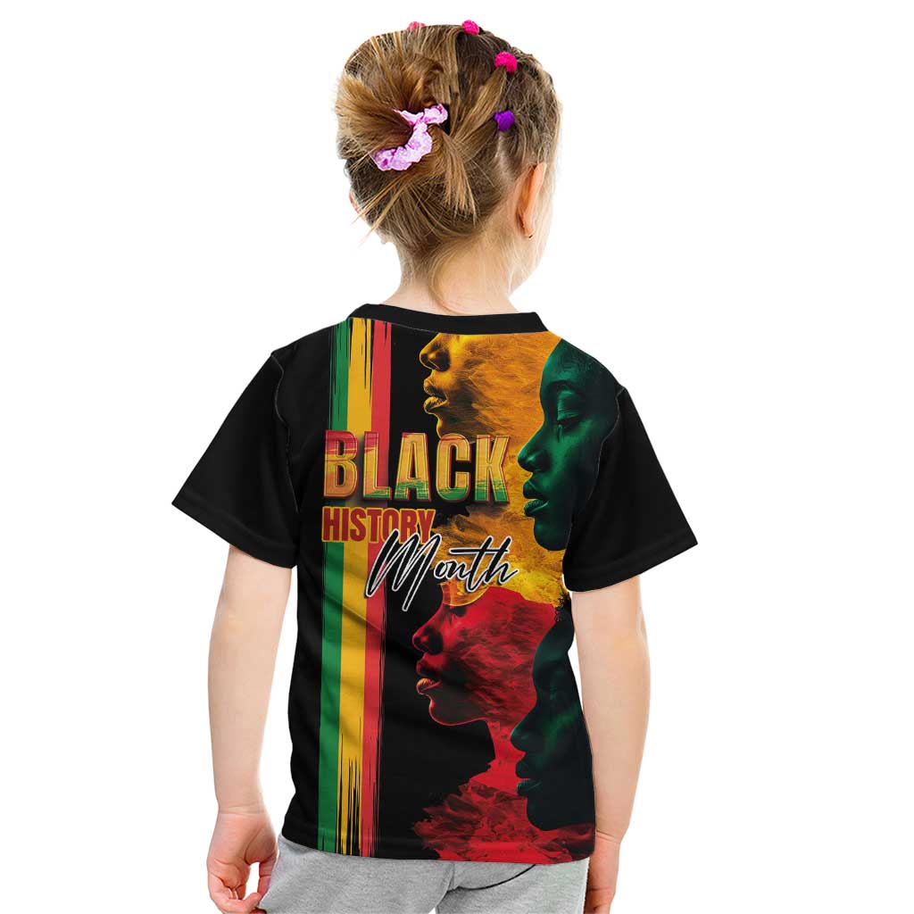 Black History Month Kid T Shirt Black Soul - I'm Black Every Month - Wonder Print Shop