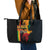 Black History Month Leather Tote Bag Black Soul - I'm Black Every Month - Wonder Print Shop