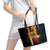 Black History Month Leather Tote Bag Black Soul - I'm Black Every Month - Wonder Print Shop