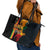 Black History Month Leather Tote Bag Black Soul - I'm Black Every Month - Wonder Print Shop