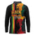 Black History Month Long Sleeve Polo Shirt Black Soul - I'm Black Every Month - Wonder Print Shop