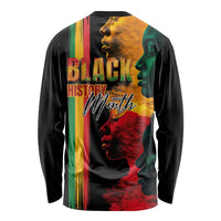 Black History Month Long Sleeve Shirt Black Soul - I'm Black Every Month - Wonder Print Shop