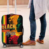 Black History Month Luggage Cover Black Soul - I'm Black Every Month - Wonder Print Shop