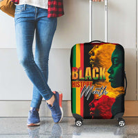 Black History Month Luggage Cover Black Soul - I'm Black Every Month - Wonder Print Shop
