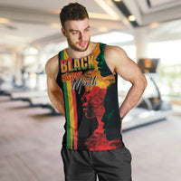 Black History Month Men Tank Top Black Soul - I'm Black Every Month - Wonder Print Shop