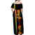 Black History Month Off Shoulder Maxi Dress Black Soul - I'm Black Every Month - Wonder Print Shop