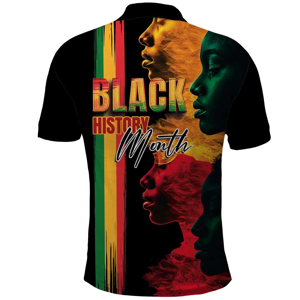Black History Month Polo Shirt Black Soul - I'm Black Every Month - Wonder Print Shop