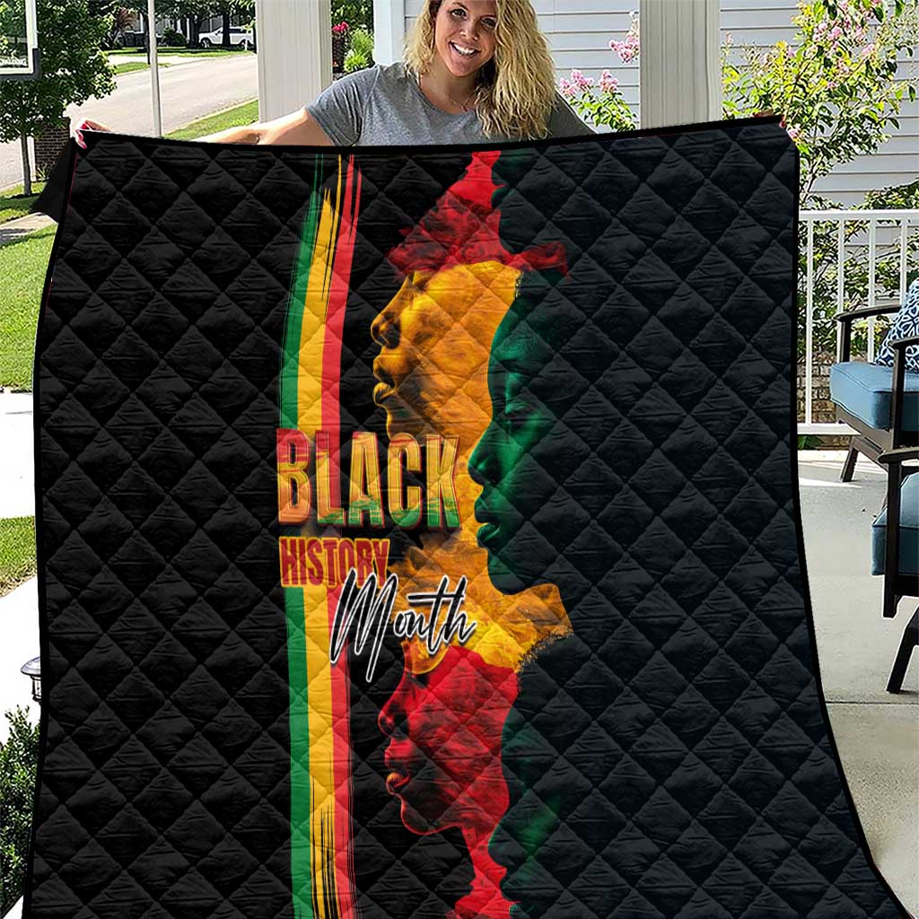Black History Month Quilt Black Soul - I'm Black Every Month - Wonder Print Shop