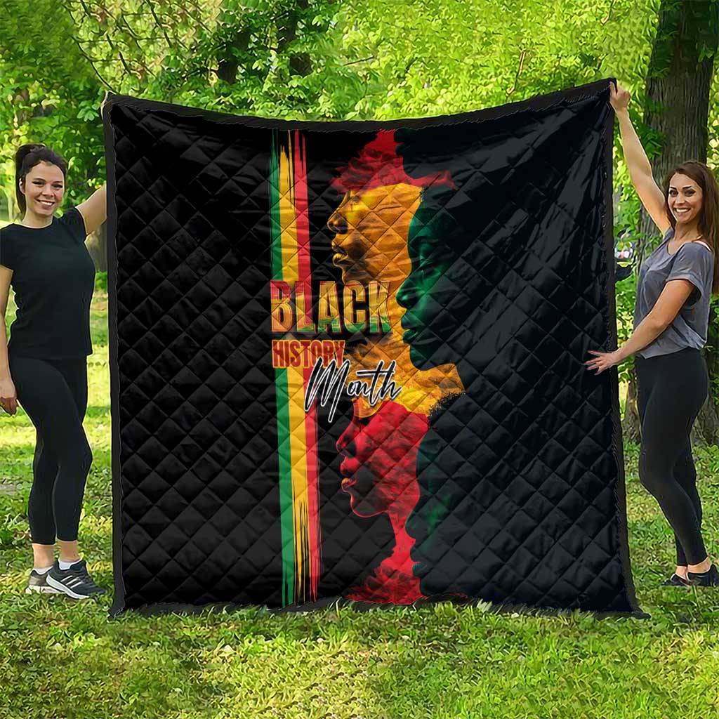 Black History Month Quilt Black Soul - I'm Black Every Month - Wonder Print Shop