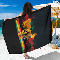 Black History Month Sarong Black Soul - I'm Black Every Month - Wonder Print Shop
