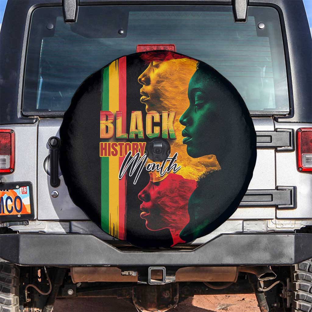Black History Month Spare Tire Cover Black Soul - I'm Black Every Month - Wonder Print Shop