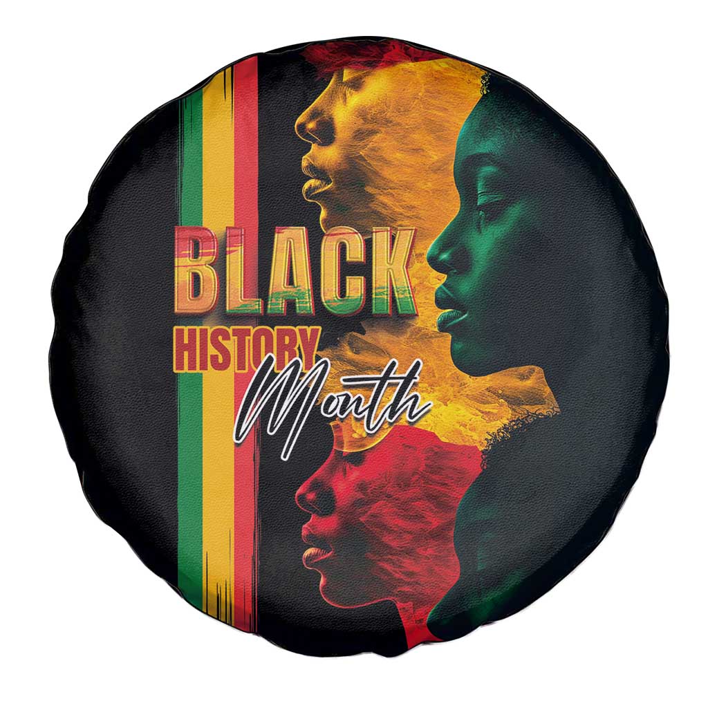 Black History Month Spare Tire Cover Black Soul - I'm Black Every Month - Wonder Print Shop