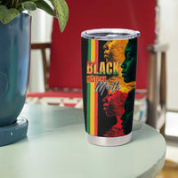 Black History Month Tumbler Cup Black Soul - I'm Black Every Month - Wonder Print Shop