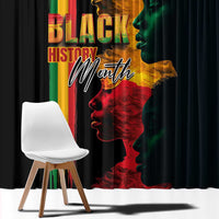 Black History Month Window Curtain Black Soul - I'm Black Every Month - Wonder Print Shop