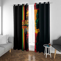 Black History Month Window Curtain Black Soul - I'm Black Every Month - Wonder Print Shop