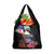 American Samoa and United States Together Grocery Bag National Flag with Eagle-Hibiscus and Rose