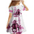 Kentucky Horses Racing Family Matching Mermaid Dress and Hawaiian Shirt Jockey Drawing Style Pink Out Color - Wonder Print Shop