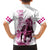 Kentucky Horses Racing Family Matching Off Shoulder Maxi Dress and Hawaiian Shirt Jockey Drawing Style Pink Out Color - Wonder Print Shop