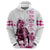 Kentucky Horses Racing Hoodie Jockey Drawing Style Pink Out Color - Wonder Print Shop